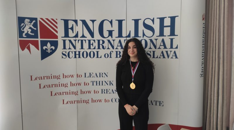 EISB’s Ema Ahmed takes 1st Place at National Science Olympiad