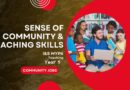 Sense of community & Teaching skills ◤3◢