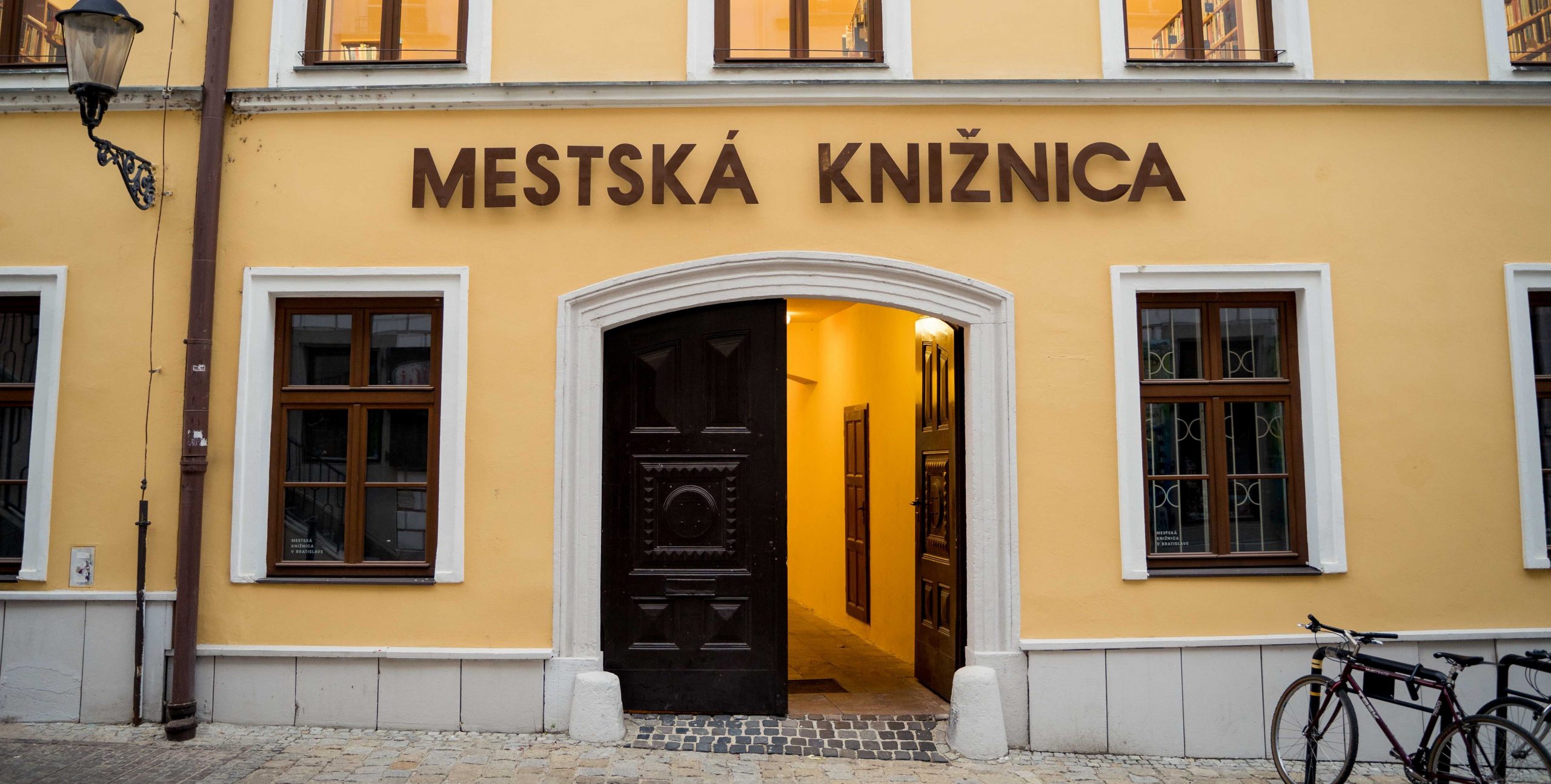 Visit to the City Library in Bratislava, Klariská 16