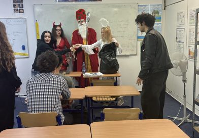 Y13 Celebrate Their Last Mikuláš Day in High School