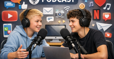 Year 10 Students Explore Social Media in German Podcast