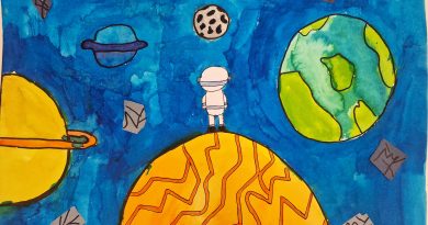“Space the Way I See It- Environmental Club Art Competition”