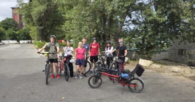 Year 13th traditional bike ride to Rusovce Lake