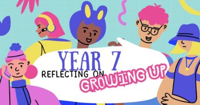 Year 7 Reflects on Growing Up