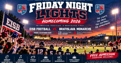 Friday Night Lights Comes to Bratislava: EISB Homecoming 2026