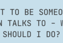 Talking with our teens